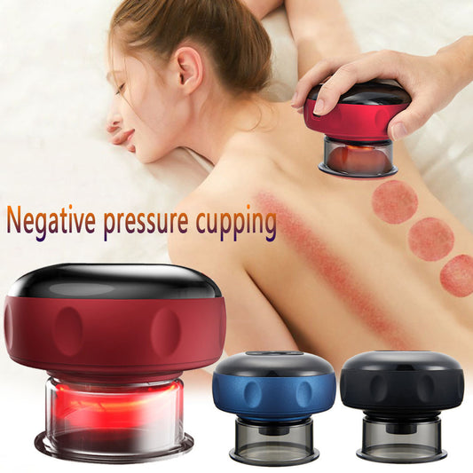 Vaso de vacío eléctrico, tazas corporales de masaje, terapia anticelulítica, masajeador para el cuerpo, raspado de guasha eléctrico, quema de grasa, adelgazamiento