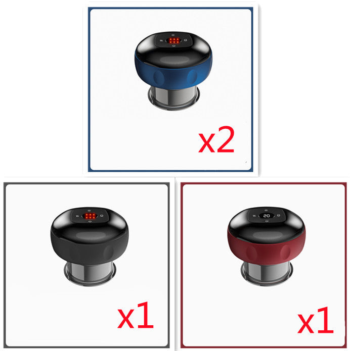 Vaso de vacío eléctrico, tazas corporales de masaje, terapia anticelulítica, masajeador para el cuerpo, raspado de guasha eléctrico, quema de grasa, adelgazamiento