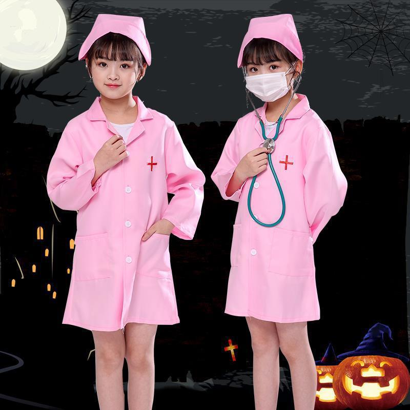 Ropa de médico para niños, ropa de enfermera de guardería