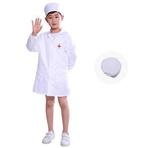 Ropa de médico para niños, ropa de enfermera de guardería