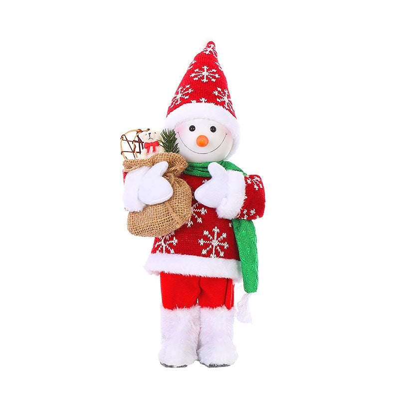 Muñeca de Navidad Feliz Navidad Decoración para el hogar Navidad Noel Adornos de Navidad