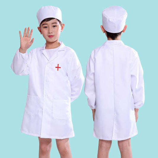 Ropa de médico para niños, ropa de enfermera de guardería