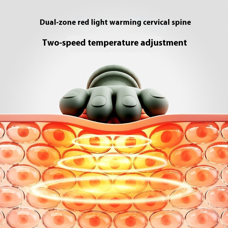 Masajeador muscular eléctrico de cuello y hombros, masaje inalámbrico para el hombro y la espalda, masajeador de cuello con chal, alivio del dolor relajante