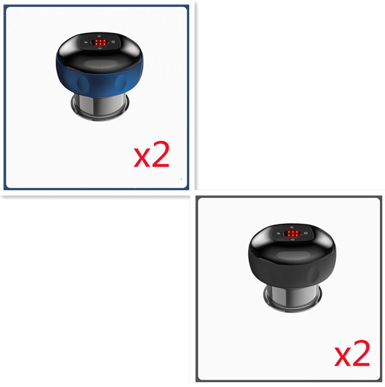 Vaso de vacío eléctrico, tazas corporales de masaje, terapia anticelulítica, masajeador para el cuerpo, raspado de guasha eléctrico, quema de grasa, adelgazamiento