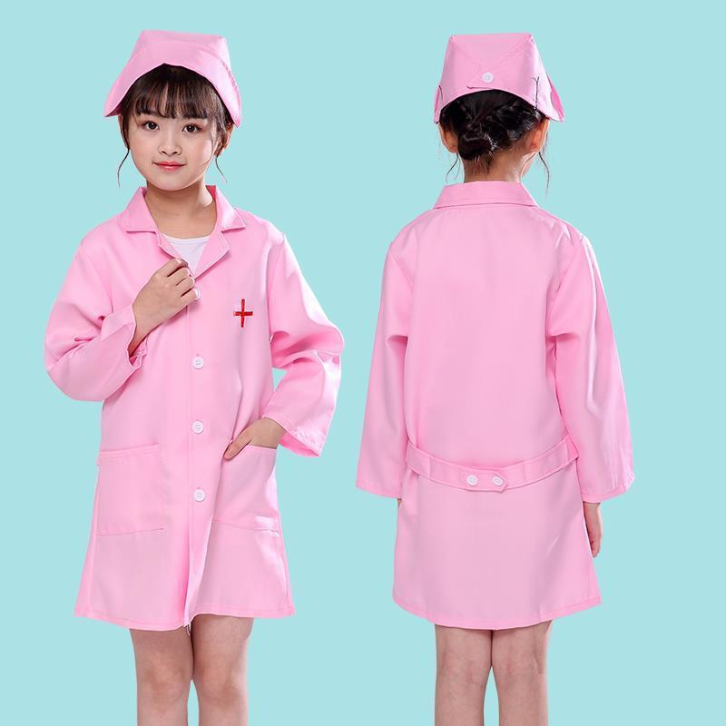 Ropa de médico para niños, ropa de enfermera de guardería