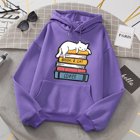 Patrón geométrico, cuello redondo suelto, estilo femenino, suéter largo para mujer