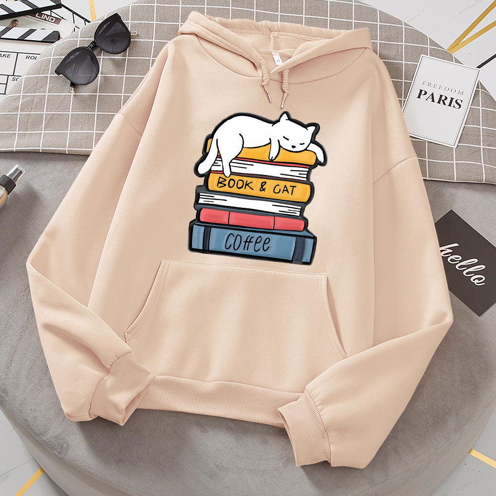 Patrón geométrico, cuello redondo suelto, estilo femenino, suéter largo para mujer