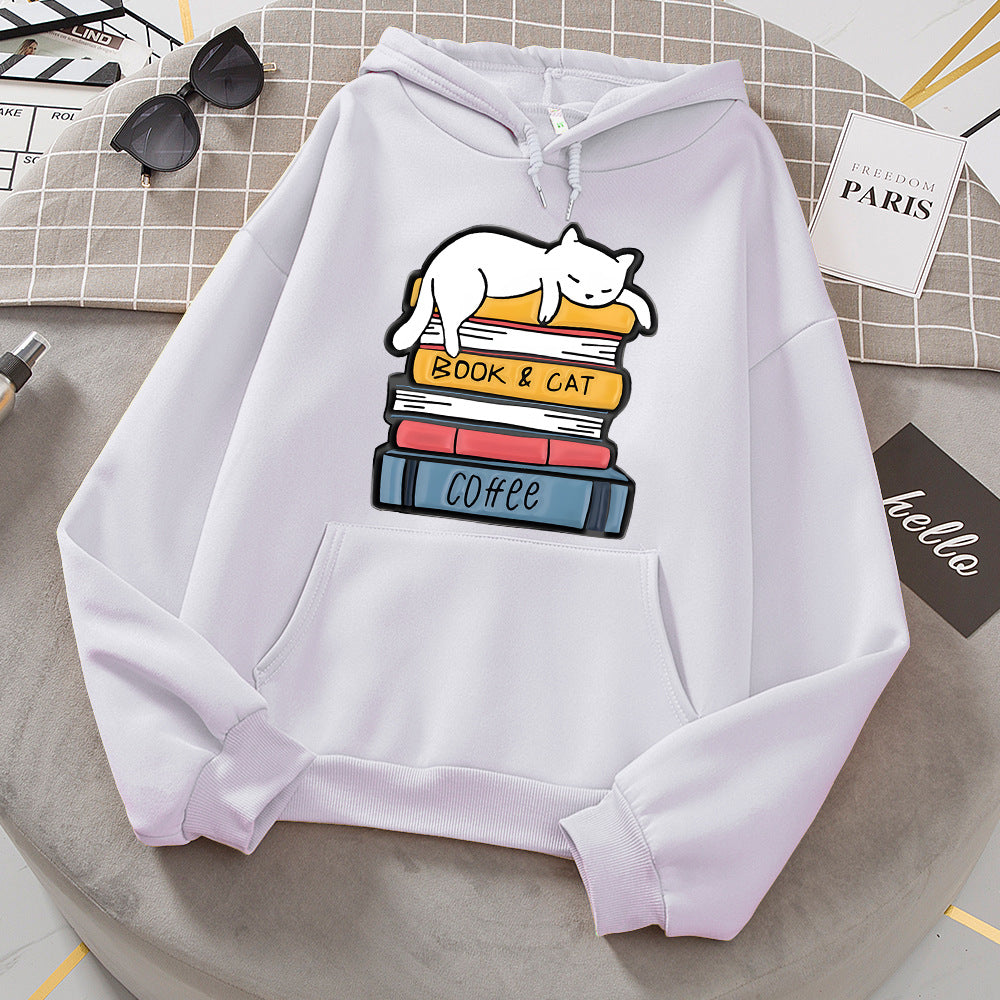 Patrón geométrico, cuello redondo suelto, estilo femenino, suéter largo para mujer