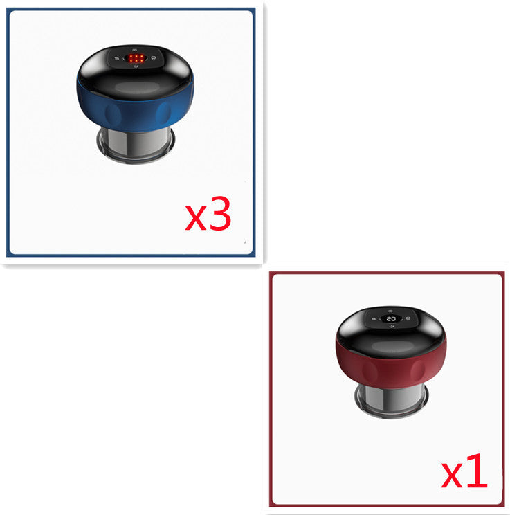 Vaso de vacío eléctrico, tazas corporales de masaje, terapia anticelulítica, masajeador para el cuerpo, raspado de guasha eléctrico, quema de grasa, adelgazamiento