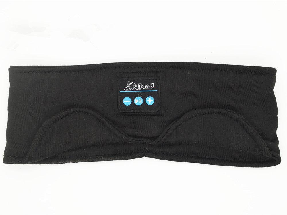 Mascarilla para los ojos de la cabeza, auriculares de música de doble uso, banda para el pelo Bluetooth para dormir