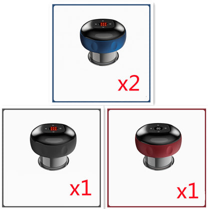 Vaso de vacío eléctrico, tazas corporales de masaje, terapia anticelulítica, masajeador para el cuerpo, raspado de guasha eléctrico, quema de grasa, adelgazamiento