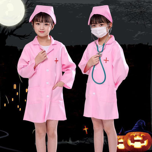 Ropa de médico para niños, ropa de enfermera de guardería