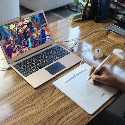 Tablero de pintura por ordenador