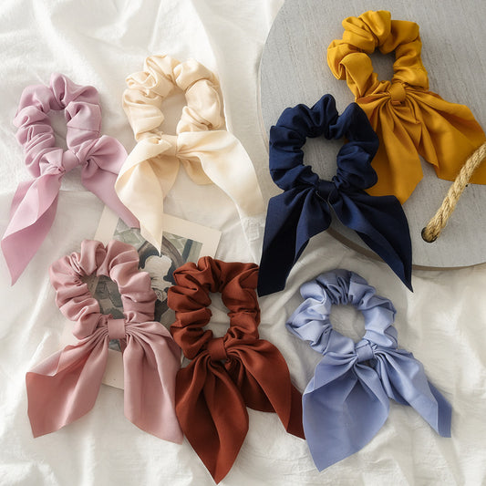 Compatible con Apple, lazos para el cabello de varios colores para mujeres, collar, diadema y lazo, cintas para el cabello para, accesorios para el cabello de Navidad, elástico para el cabello de caramelo