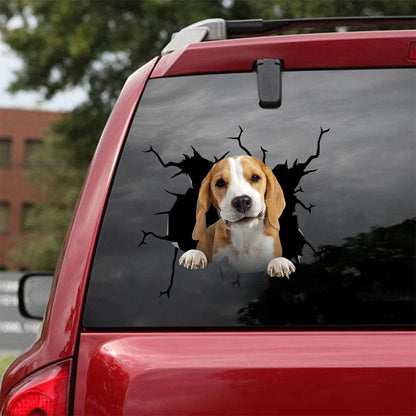 Colgante de coche, perro que duerme, ángel, decoración del hogar, vitrina acrílica, adornos colgantes para puertas