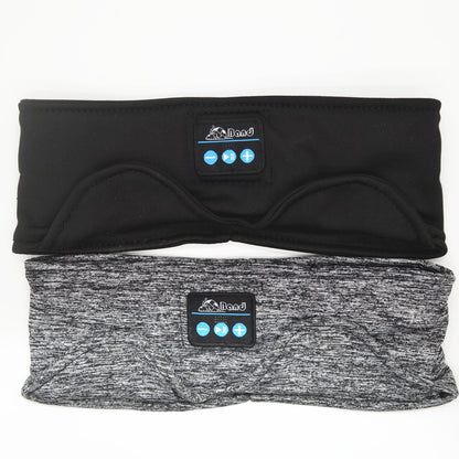 Mascarilla para los ojos de la cabeza, auriculares de música de doble uso, banda para el pelo Bluetooth para dormir
