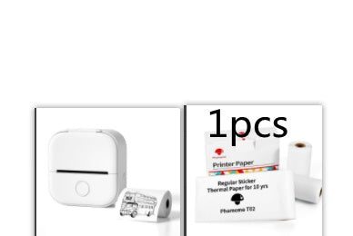 Impresora de Etiquetas Térmica Mini Portátil Impresora de Fotos para el Hogar Impresora de Preguntas Incorrectas para Estudiantes Impresora de Etiquetas Mini Compatible con Bluetooth Etiqueta de Precio