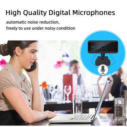 Cámara de video USB para transmitir o grabar a través del ordenador