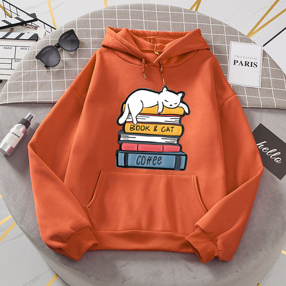 Patrón geométrico, cuello redondo suelto, estilo femenino, suéter largo para mujer