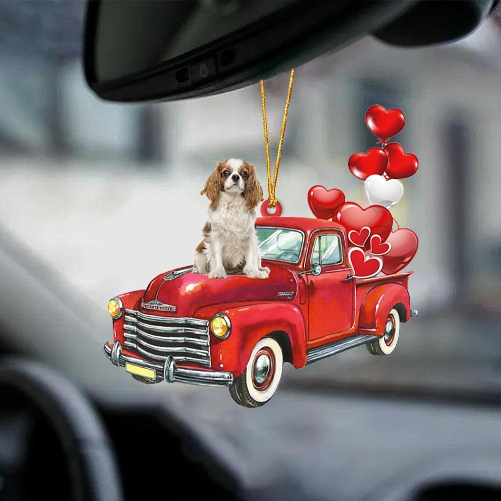 Colgante de coche, perro que duerme, ángel, decoración del hogar, vitrina acrílica, adornos colgantes para puertas
