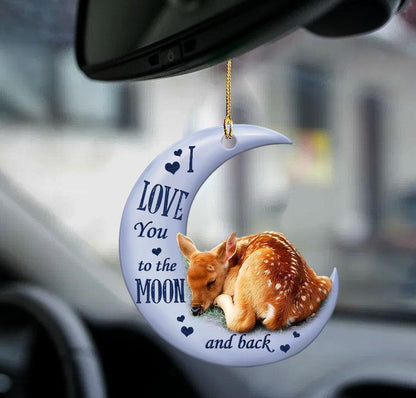 Colgante de coche, perro que duerme, ángel, decoración del hogar, vitrina acrílica, adornos colgantes para puertas