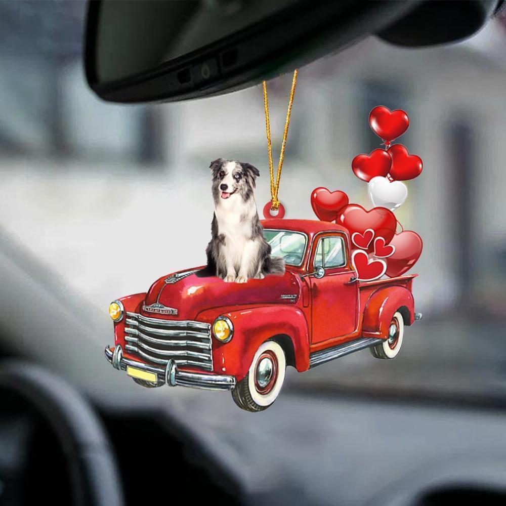 Colgante de coche, perro que duerme, ángel, decoración del hogar, vitrina acrílica, adornos colgantes para puertas