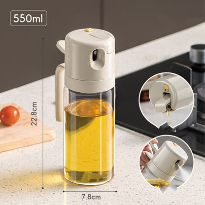 2x1 dispensador de aceite y vinagre para la cocina