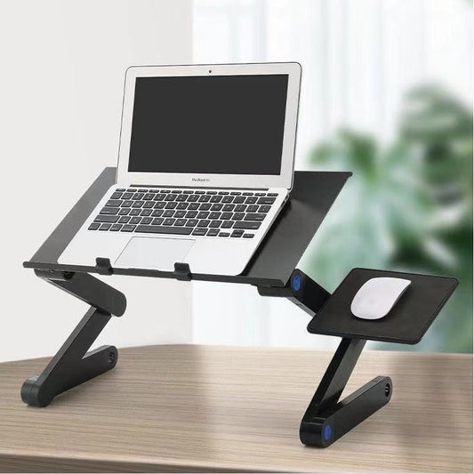 Escritorio de ordenador plegable, portátil, portátil, estable con doble ventilador