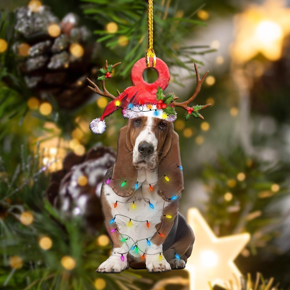 Colgante de coche, perro que duerme, ángel, decoración del hogar, vitrina acrílica, adornos colgantes para puertas